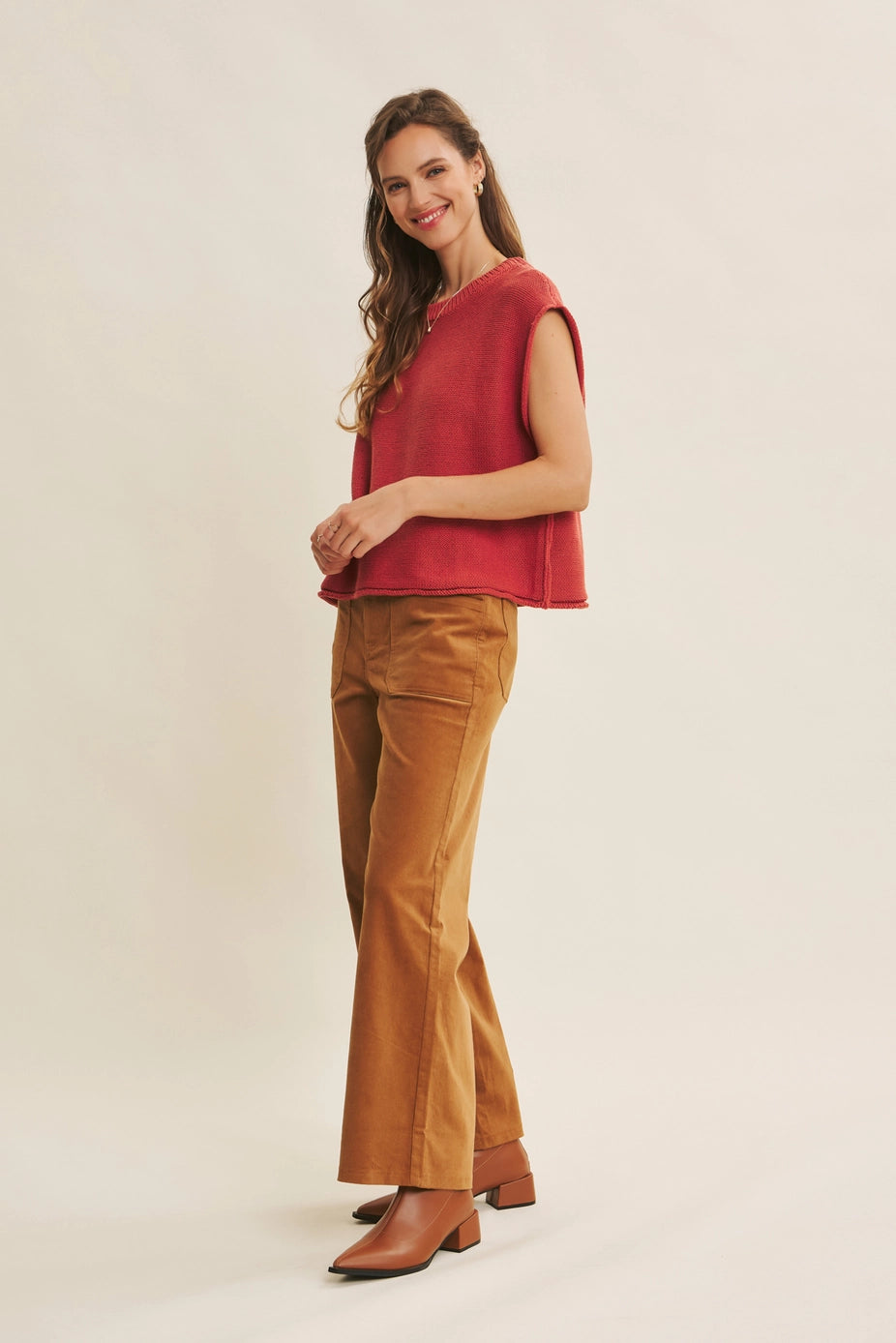 Essential Sweater Vest Top