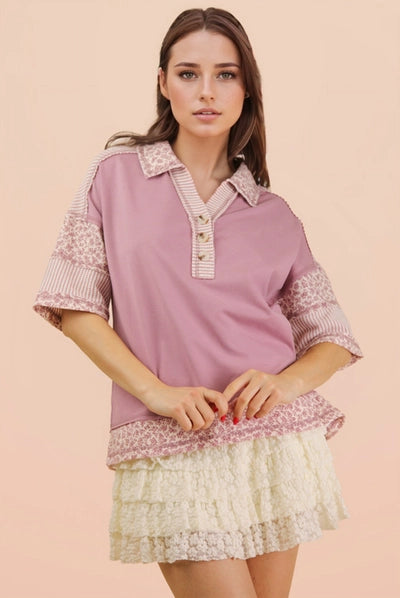 Oversized Floral Top