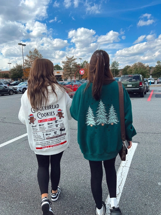 Christmas Tree Embroider Sweatshirt