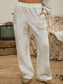 Floral Patchwork Quilted Pants