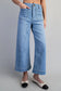 Straight Leg Denim Pants