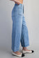 Straight Leg Denim Pants