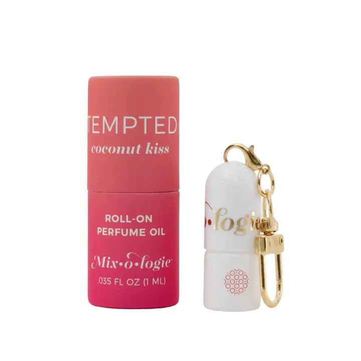 Keychain Mini Rollerball Perfume Bag Charm-Tempted