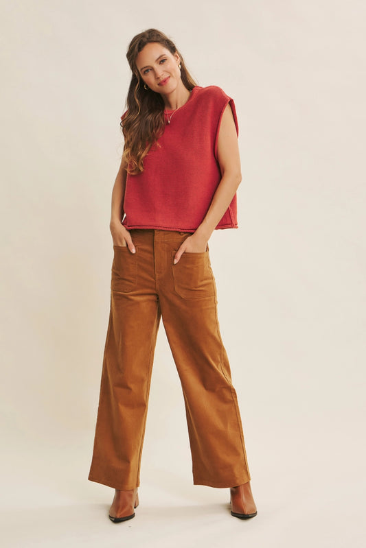 Essential Sweater Vest Top