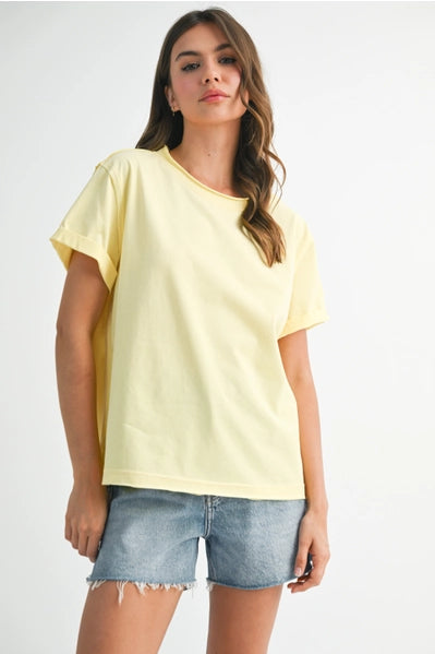 Mali Tee In Lemon