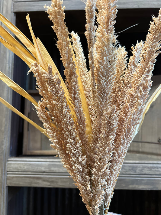 Faux Heather Grass in Light