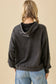 Mineral Wash Hoodie with Denim Star Patch