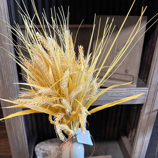 Yellow Wheat & Prairie Grass Pick