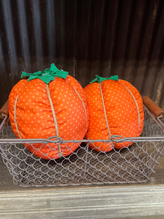 Orange Dot Pumpkin