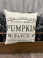 Locally Grown Pumpkin Patch Throw Pillow