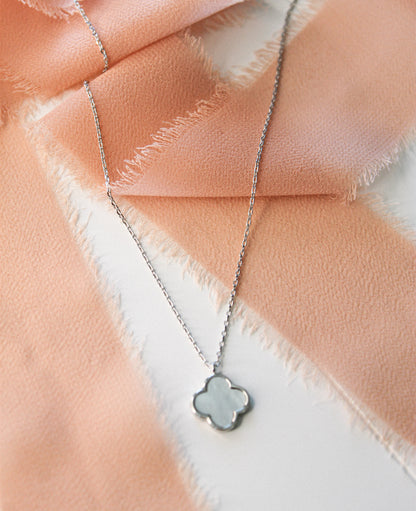 14K Gold-Dipped Clover Necklace