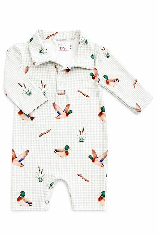 Shorty One-Piece In Duck Pond