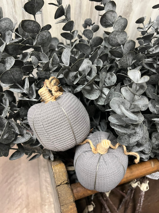 Mini Grey Pumpkin