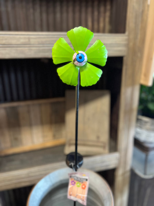 Spooky Eye Stake in Green