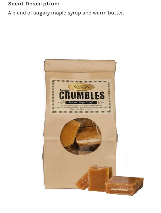 Buttered Maple Syrup Wax Crumbles
