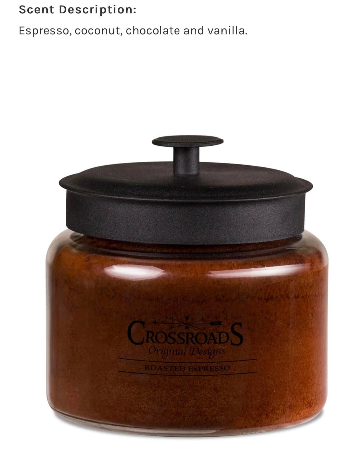 64oz Roasted Expresso Candle- LOCAL PICKUP ONLY