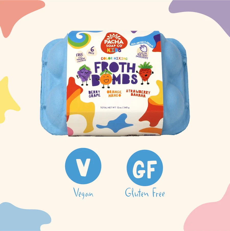 Color Mixing Bath Bomb Pack