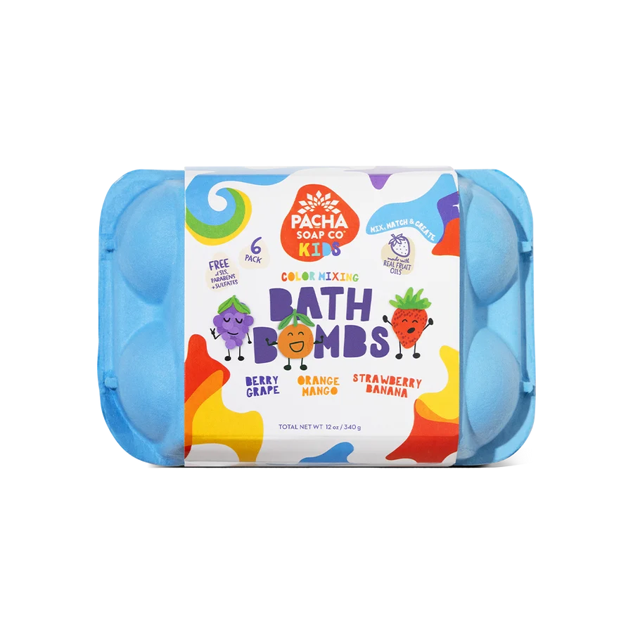 Color Mixing Bath Bomb Pack