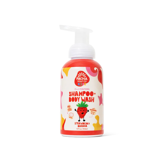 Strawberry Banana 2-in-1 Foaming Shampoo & Body Wash