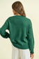Jolly Metalic Forest Green Sweater