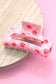Daisy Checker Claw Clip