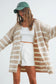 Knitted Stripe Maxi Cardigan