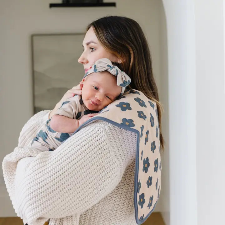 3 Pack Premium Burp Cloths - Gemma