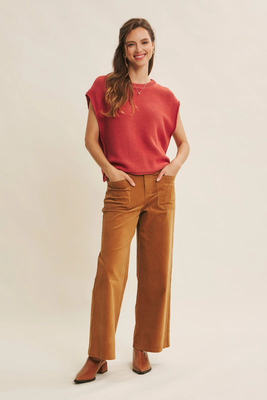 Essential Sweater Vest Top