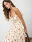 Floral Ruffle Tiered Midi Dress
