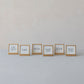 Metal & Glass Frame with Easel & Saying, Gold Finish