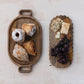 Oval Mango Wood Scalloped Cheese/Serving Board