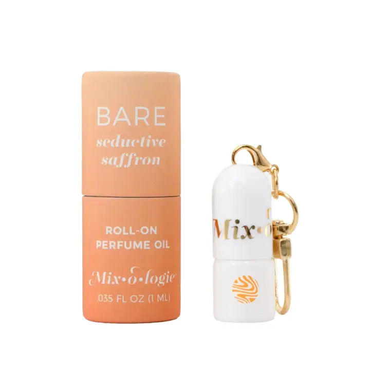 Keychain Mini Rollerball Perfume Bag Charm-Bare
