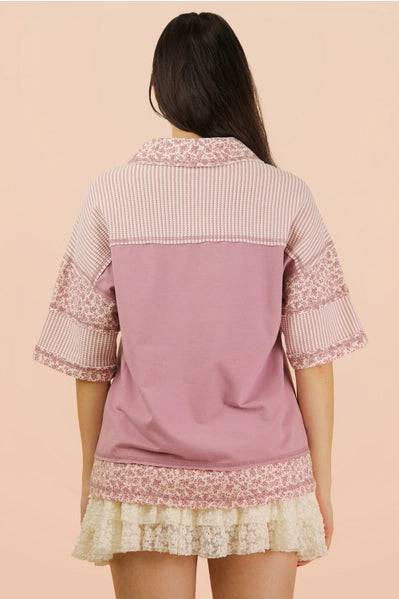 Oversized Floral Top