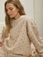Ditsy Floral Boxy Crew Neck Sweatshirt