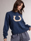 Western Horseshoe Graphic Cozy Sweater
