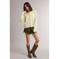 Sky Striped Sweater Cardigan